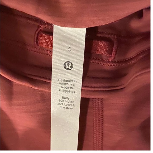 Invigorate 25” sz 4, worn one time! Color: mulled wine- rip tag attached - Picture 3 of 3